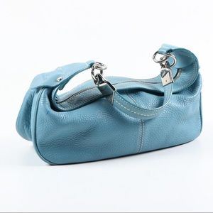 Hogan Pebble Grains Leather Shoulder Bag